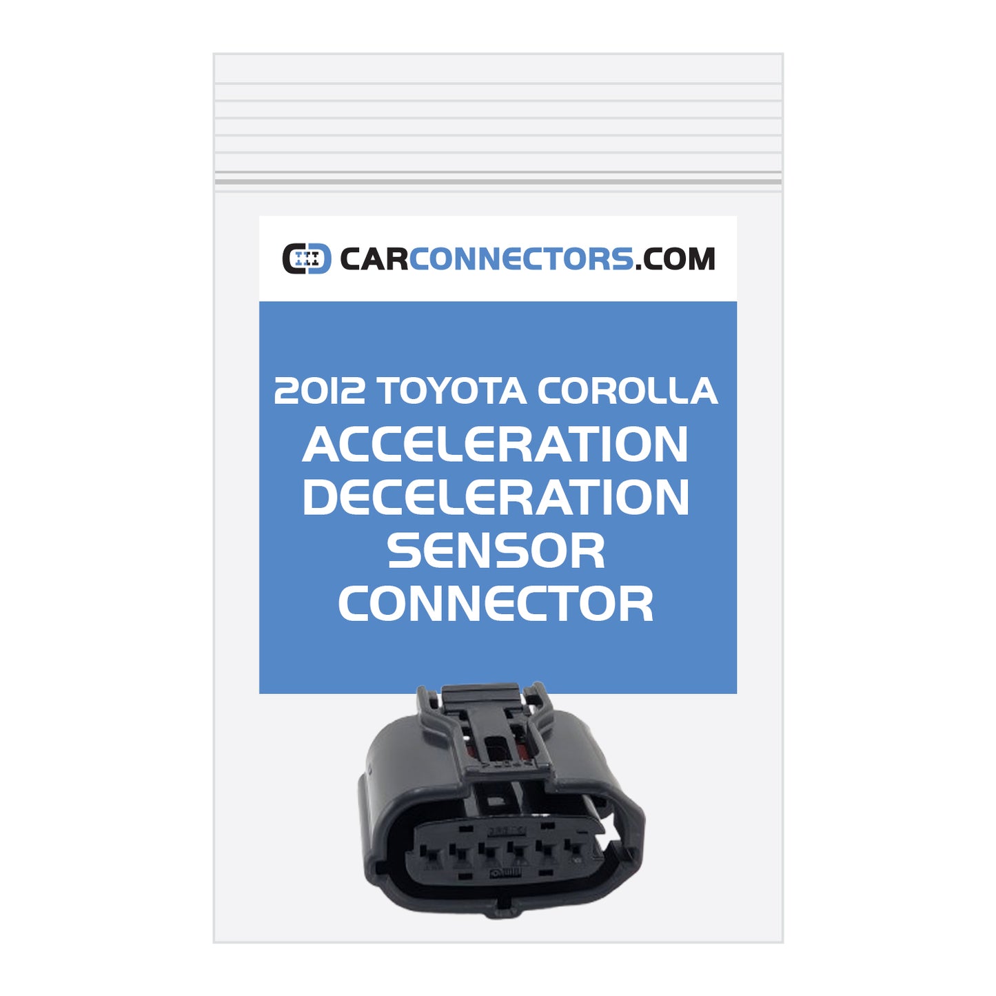 Acceleration Deceleration Sensor Connector for 2012 Toyota Corolla