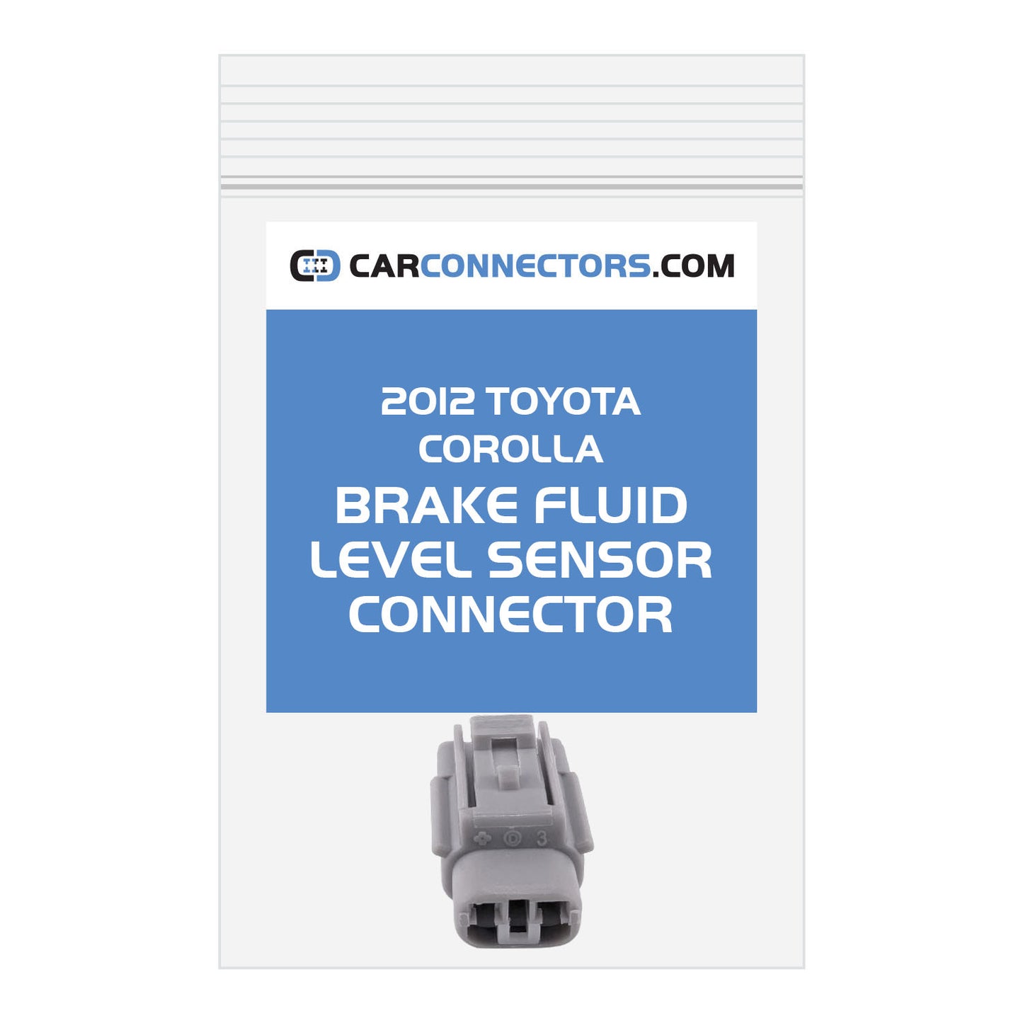 Brake Fluid Level Sensor Connector for 2012 Toyota Corolla