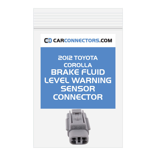 Brake Fluid Level Warning Sensor Connector for 2012 Toyota Corolla