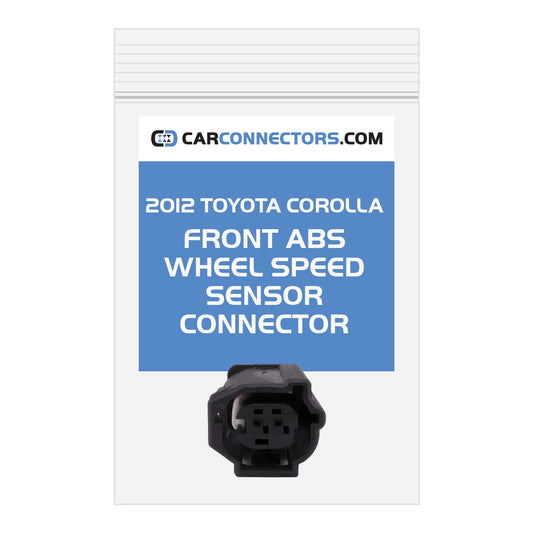 Front ABS Wheel Speed Sensor Connector for 2012 Toyota Corolla