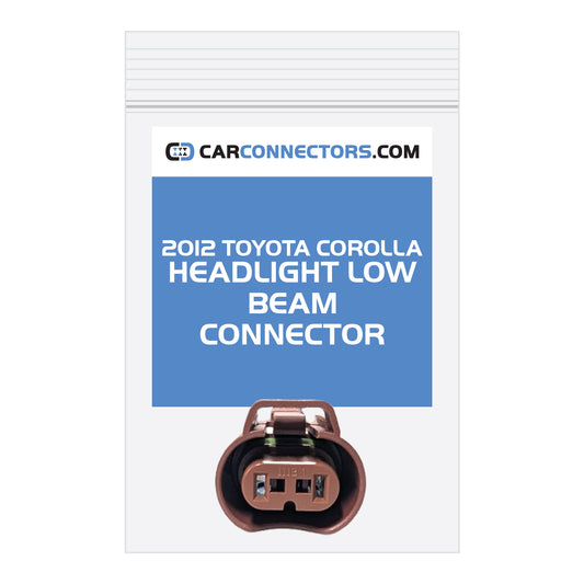 Headlight Low Beam Connector for 2012 Toyota Corolla