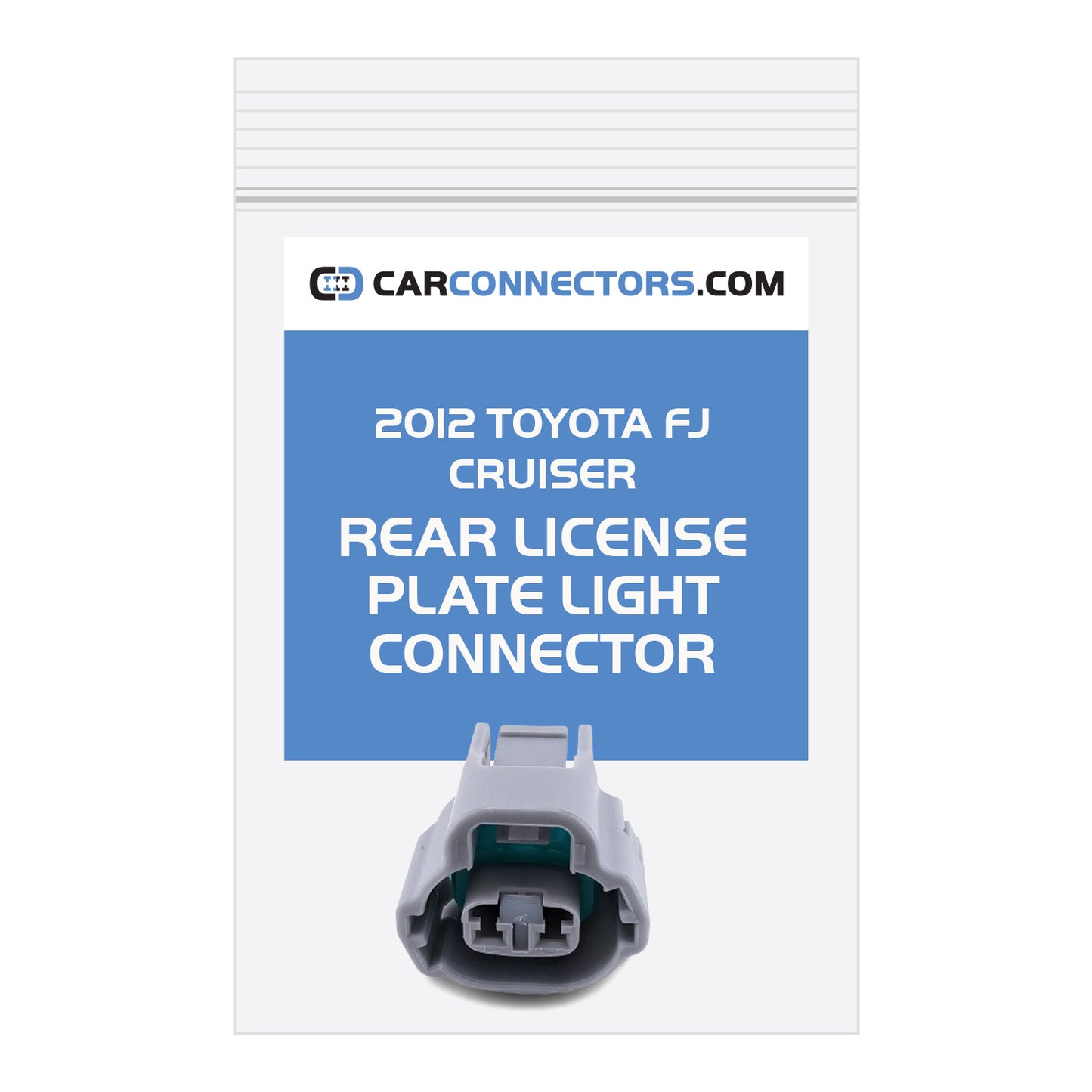 Rear License Plate Light Connector for 2012 Toyota FJ Cruiser