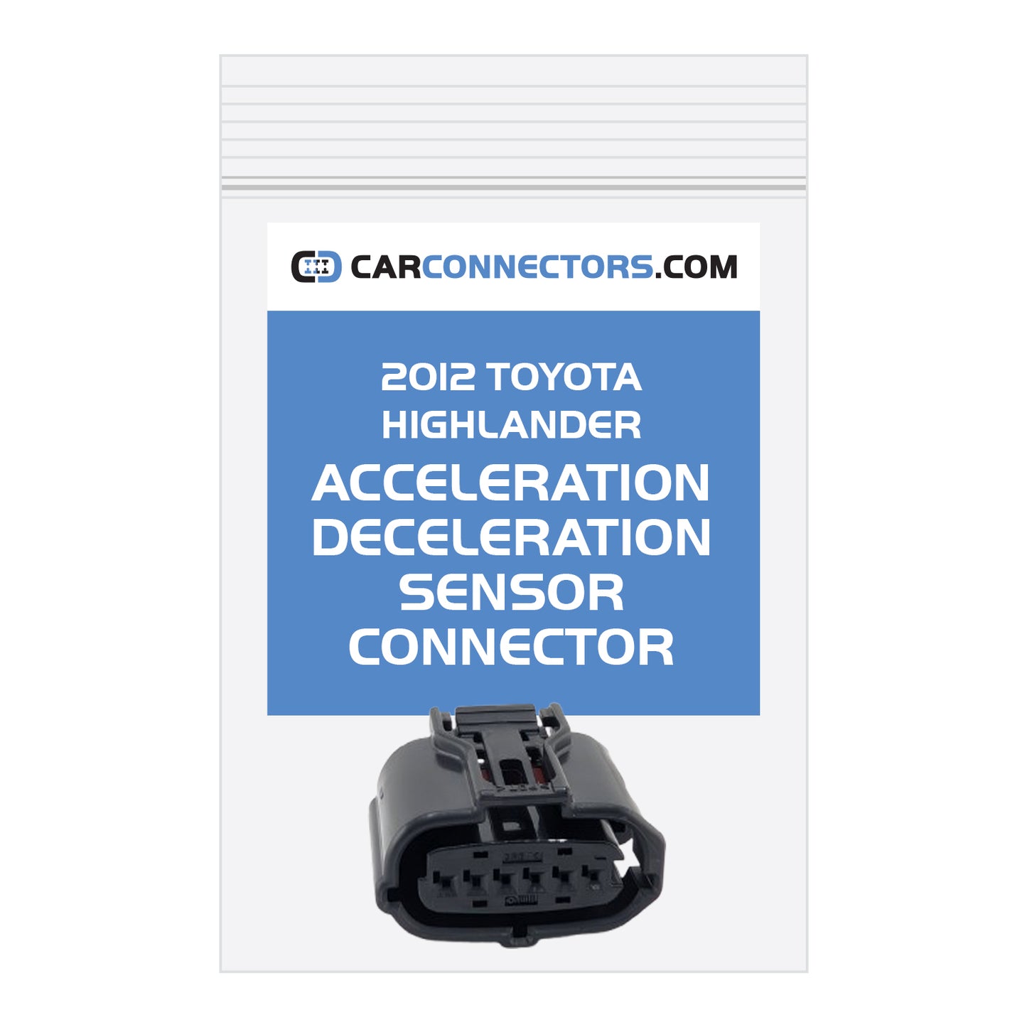 Acceleration Deceleration Sensor Connector for 2012 Toyota Highlander