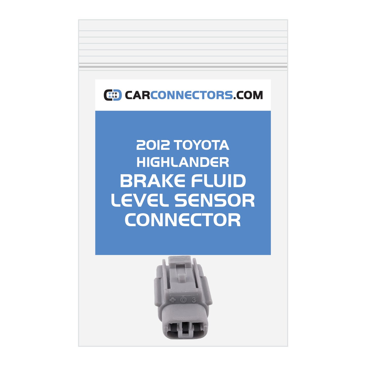 Brake Fluid Level Sensor Connector for 2012 Toyota Highlander