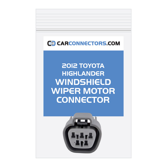 Windshield Wiper Motor Connector for 2012 Toyota Highlander
