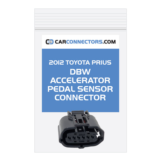 DBW Accelerator Pedal Sensor Connector for 2012 Toyota Prius