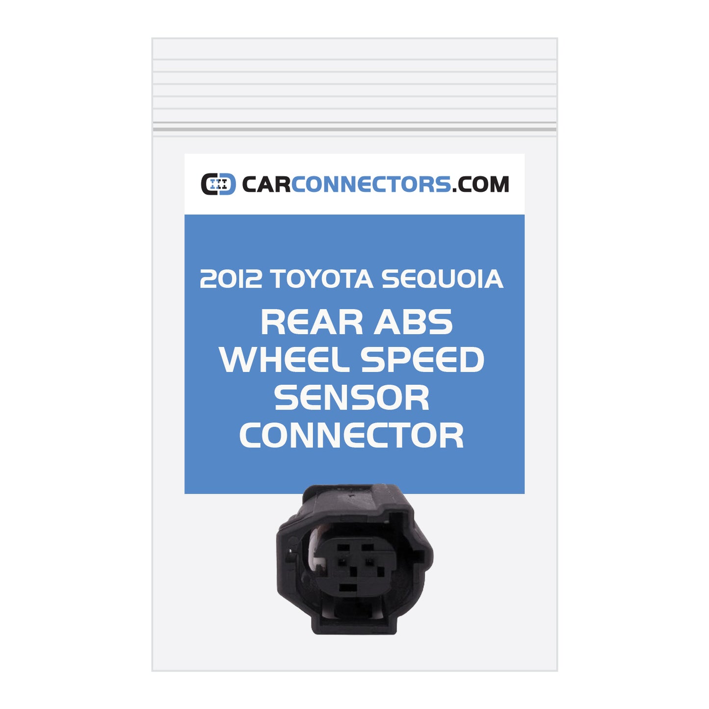 Rear ABS Wheel Speed Sensor Connector for 2012 Toyota Sequoia