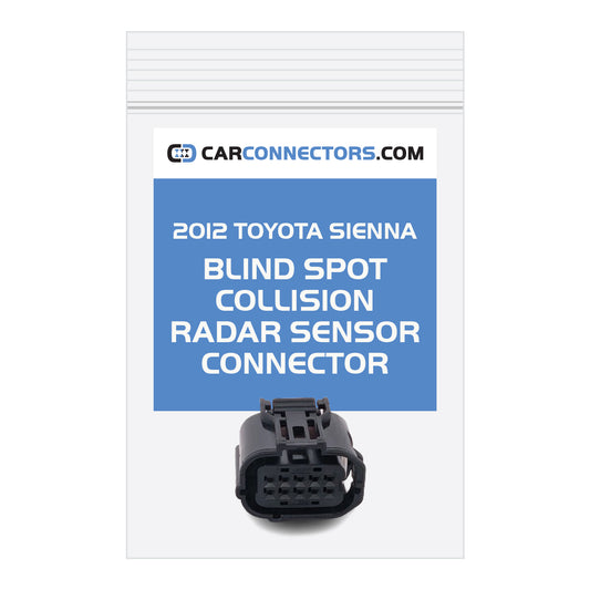 Blind Spot Collision Radar Sensor Connector for 2012 Toyota Sienna