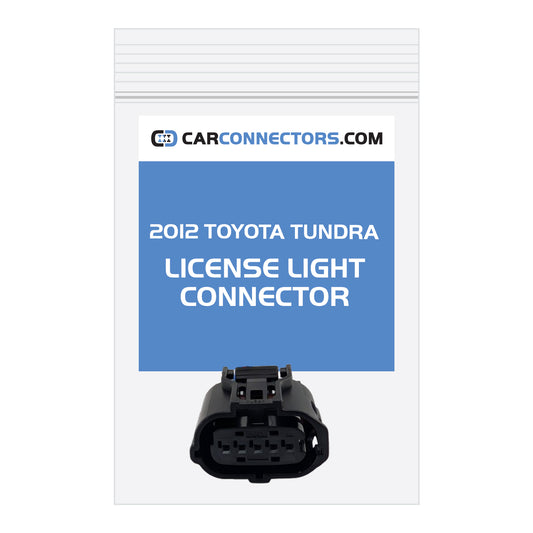 License Light Connector for 2012 Toyota Tundra