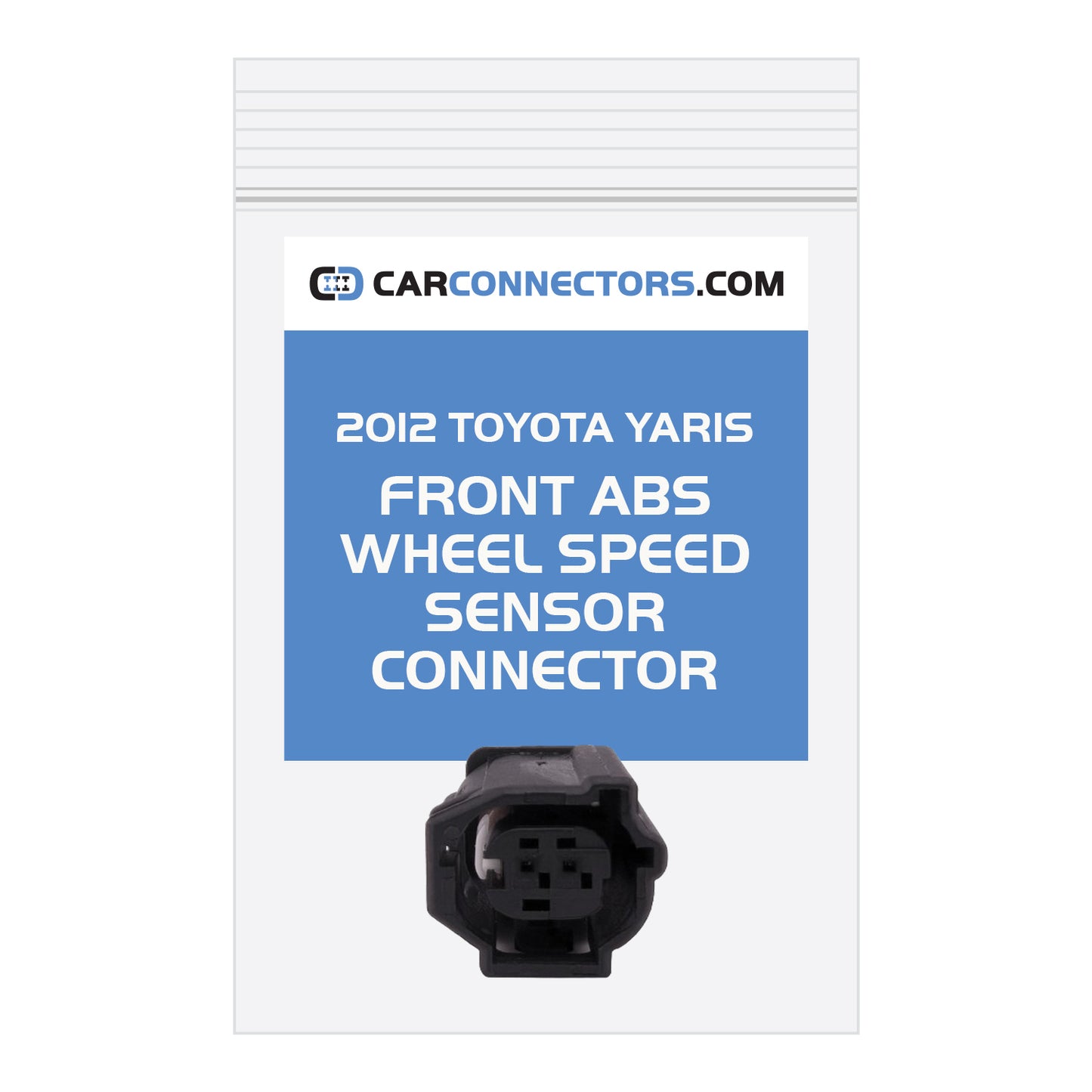 Rear ABS Wheel Speed Sensor Connector for 2012 Toyota Yaris