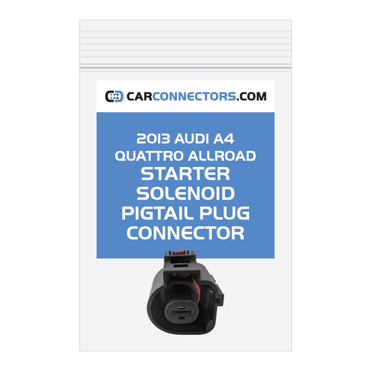 Starter Solenoid Pigtail PLUG Connector for 2013 Audi A4 Quattro Allroad