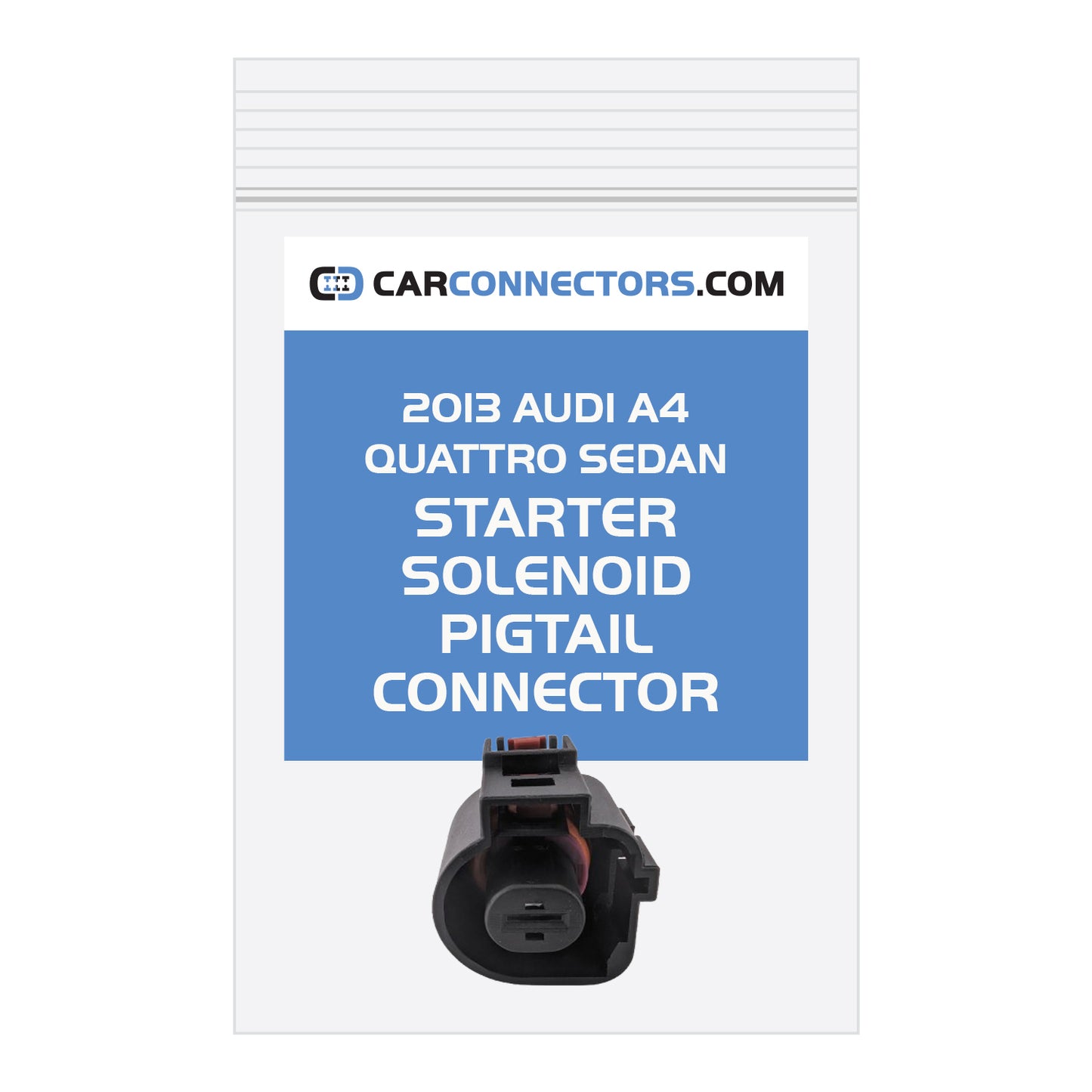 Starter Solenoid Pigtail Connector for 2013 Audi A4 Quattro Sedan