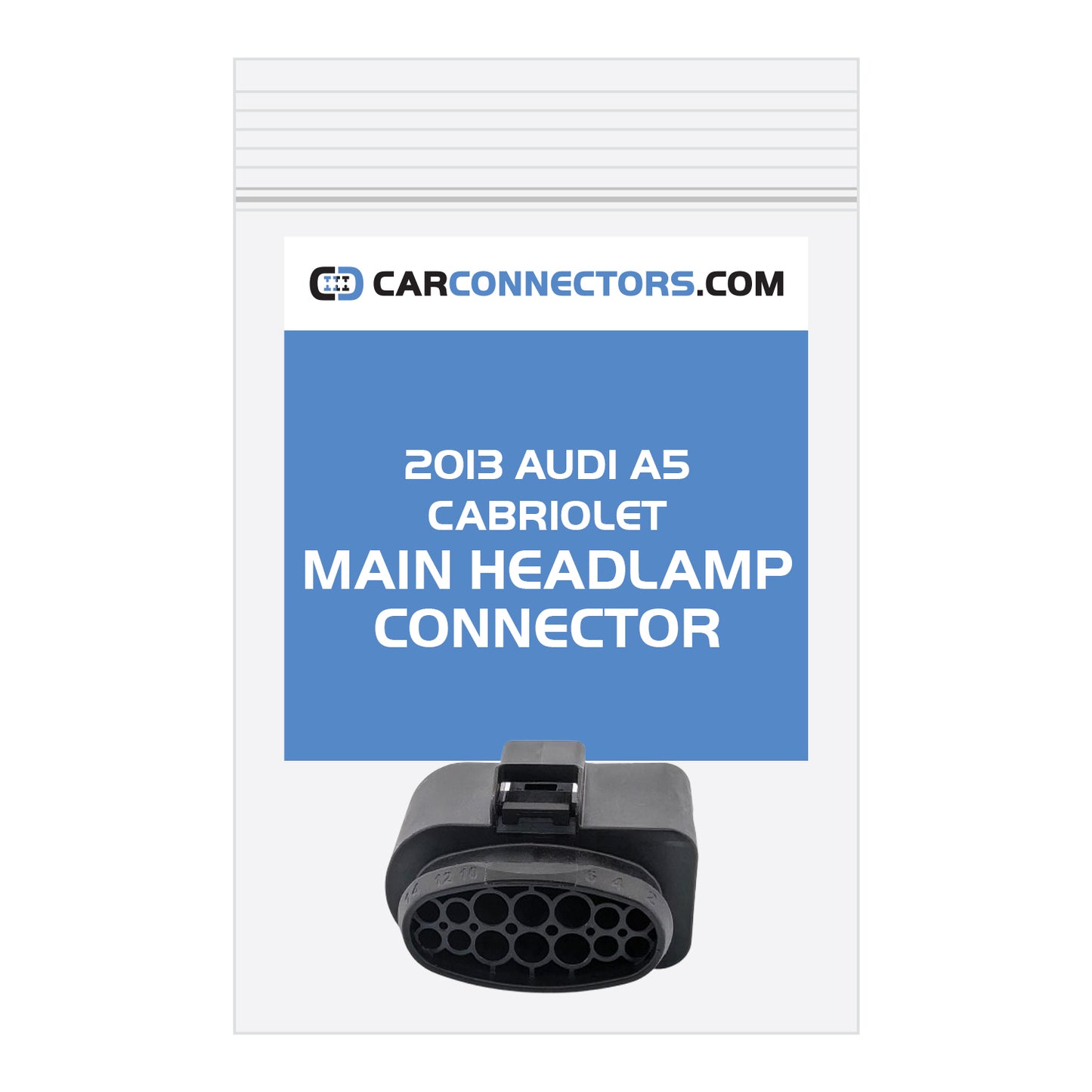 Main Headlamp Connector for 2013 Audi A5 Cabriolet