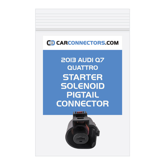 Starter Solenoid Pigtail Connector for 2013 Audi Q7 Quattro