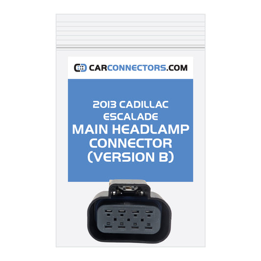 Main Headlamp (Version B) Connector for 2013 Cadillac Escalade