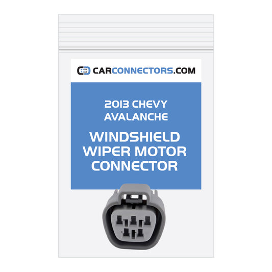 Windshield Wiper Motor Connector for 2013 Chevy Avalanche