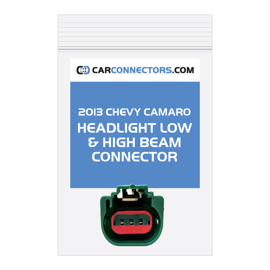 Headlight Low & High Beam (Version B) Connector for 2013 Chevy Camaro