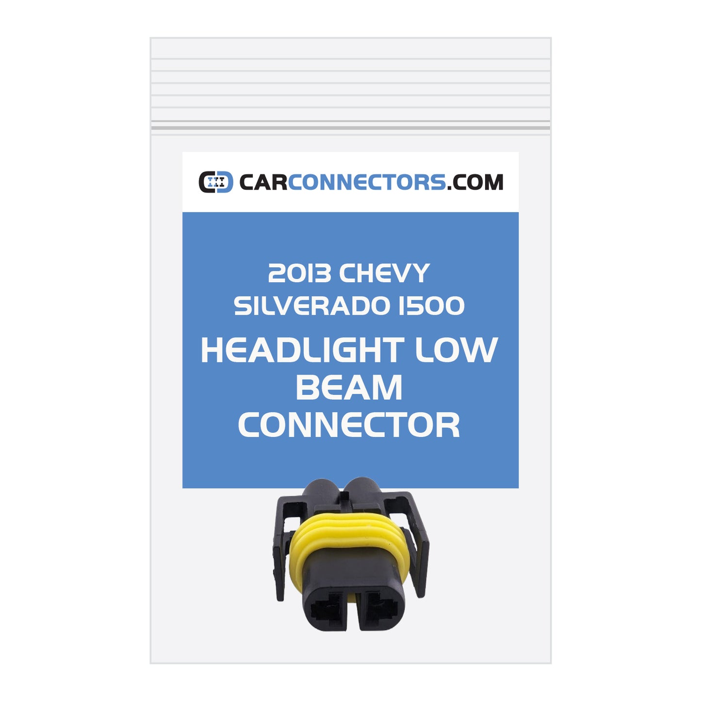 Headlight Low Beam Connector for 2013 Chevy Silverado 1500