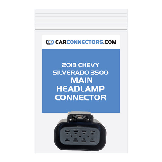 Main Headlamp Connector for 2013 Chevy Silverado 3500