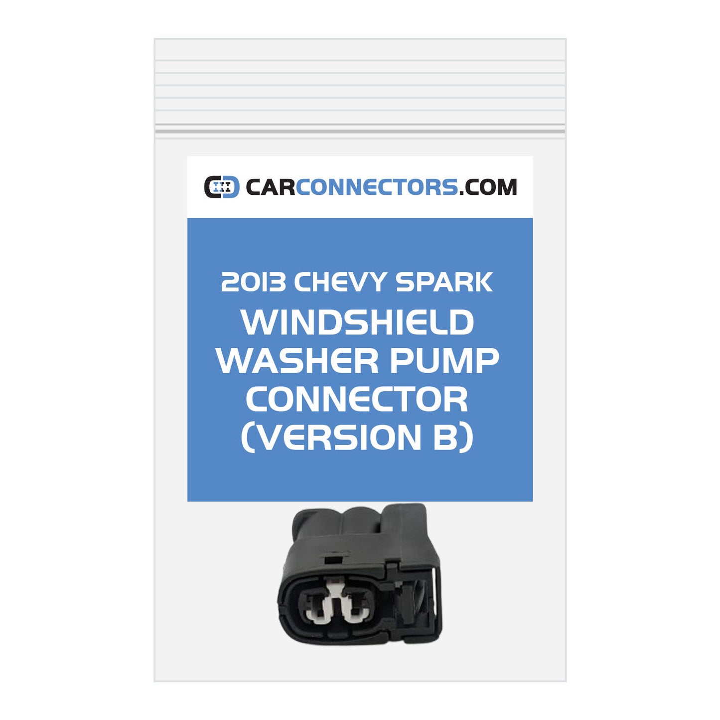 Windshield Washer Pump (Version B) Connector for 2013 Chevy Spark
