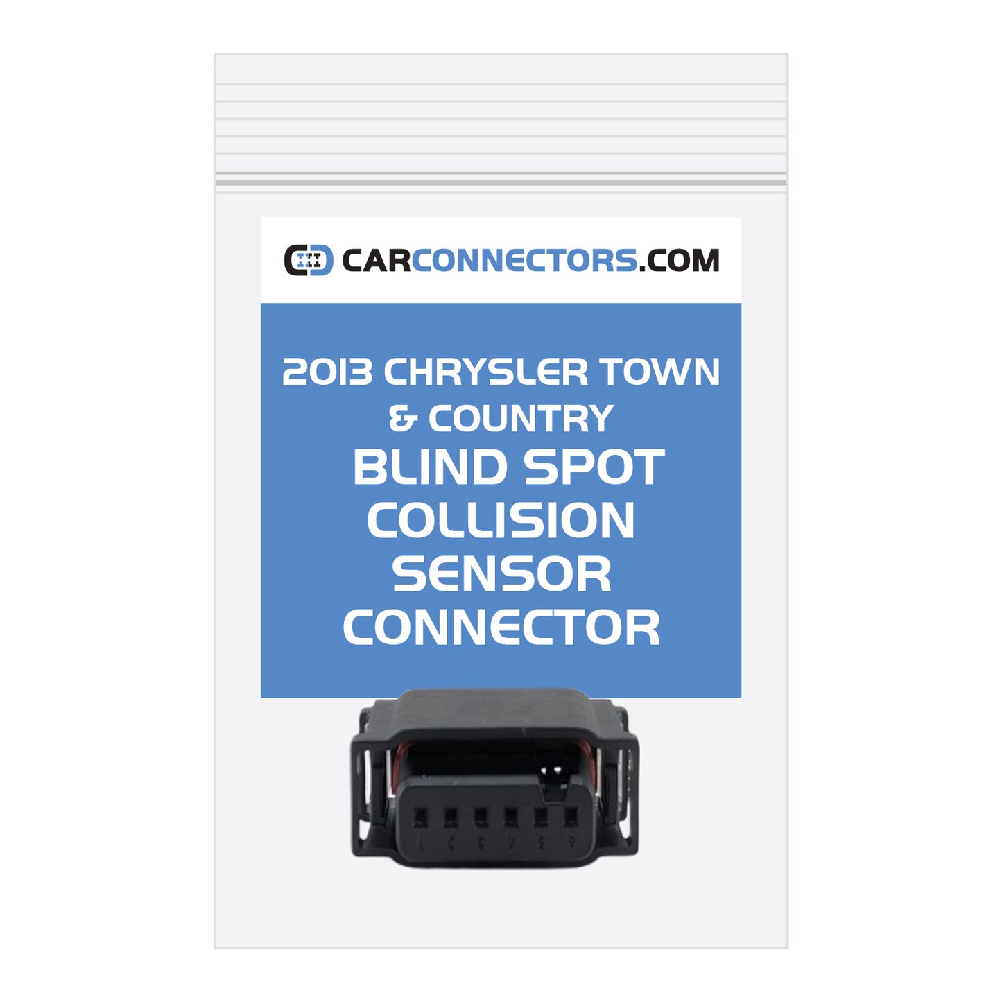 Blind Spot Collision Sensor Connector for 2013 Chrysler Town & Country
