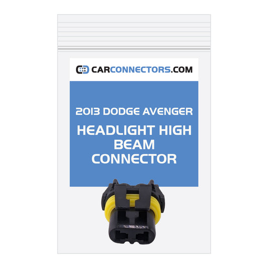 Headlight High Beam Connector for 2013 Dodge Avenger