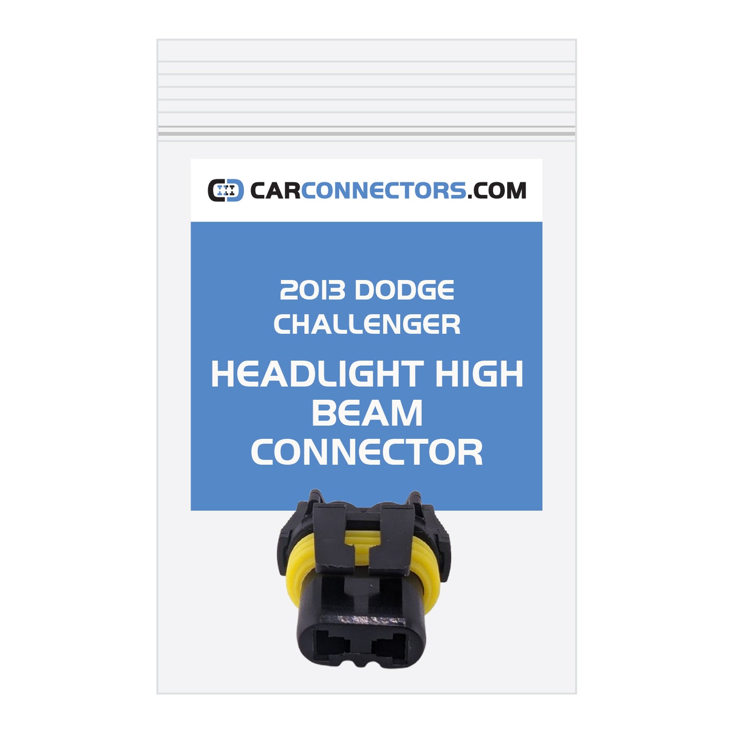Headlight High Beam Connector for 2013 Dodge Challenger