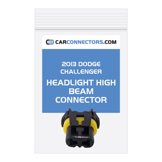Headlight High Beam Connector for 2013 Dodge Challenger