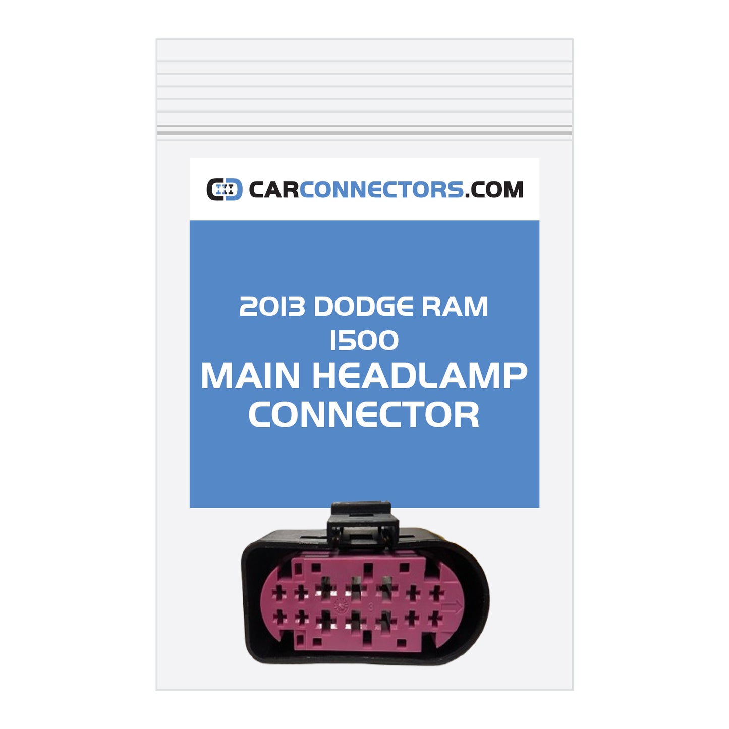 Main Headlamp Connector for 2013 Dodge Ram 1500