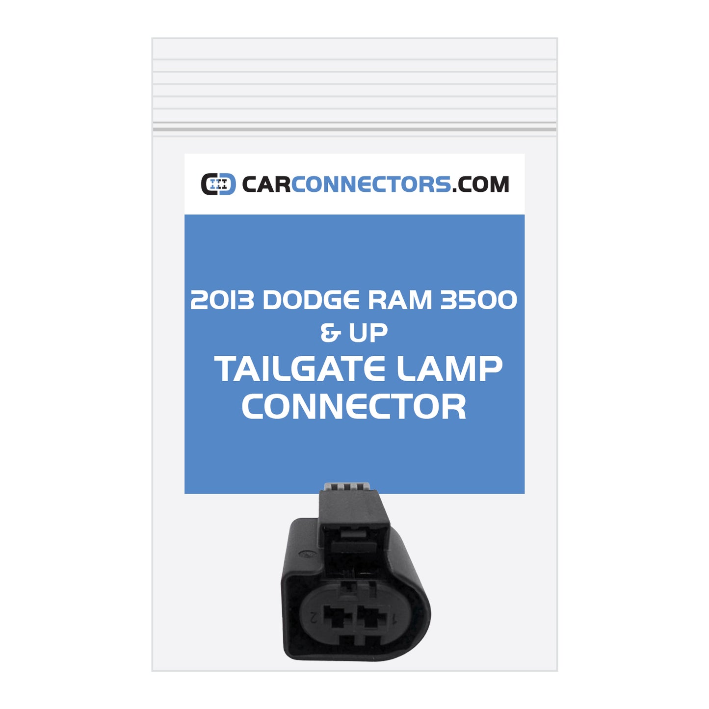 Tailgate Lamp Connector for 2013 Dodge Ram 3500 & Up