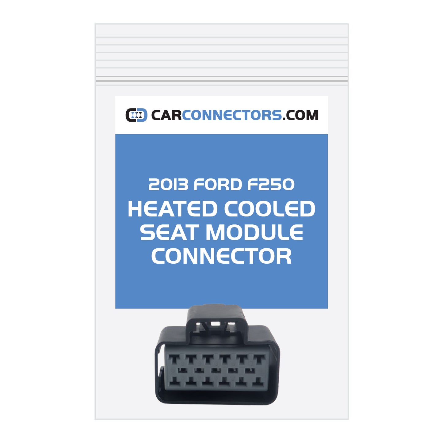 Heated Cooled Seat Module Connector for 2013 Ford F250