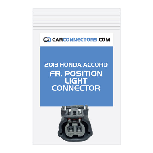 FR. Position Light Connector for 2013 Honda Accord