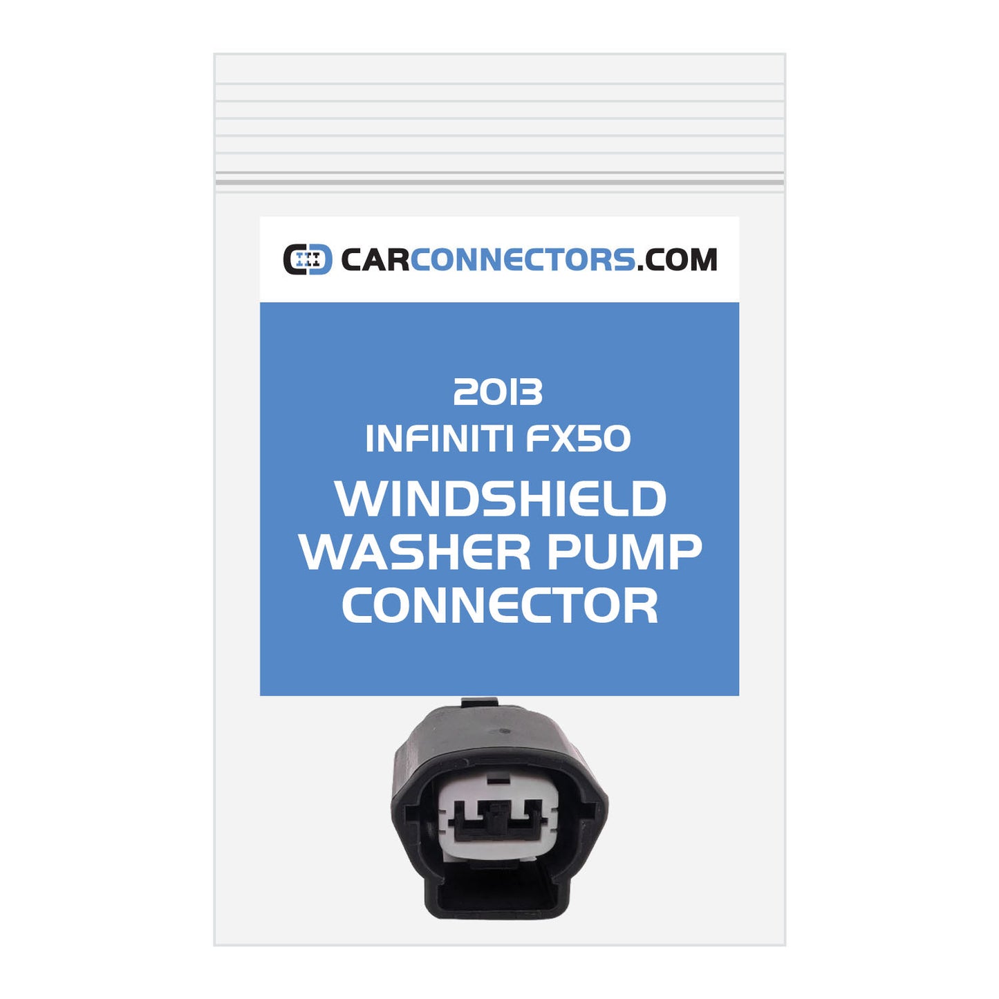 Windshield Washer Pump Connector for 2013 Infiniti FX50