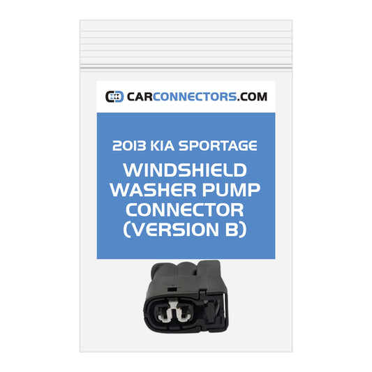 Windshield Washer Pump (Version B) Connector for 2013 Kia Sportage