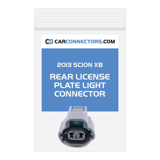 Rear License Plate Light Connector for 2013 Scion xB