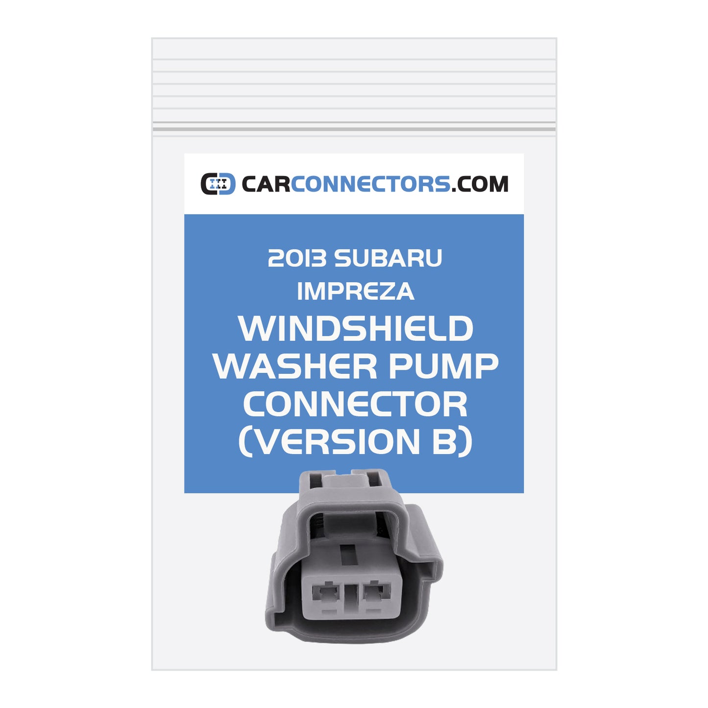 Windshield Washer Pump (Version B) Connector for 2013 Subaru Impreza