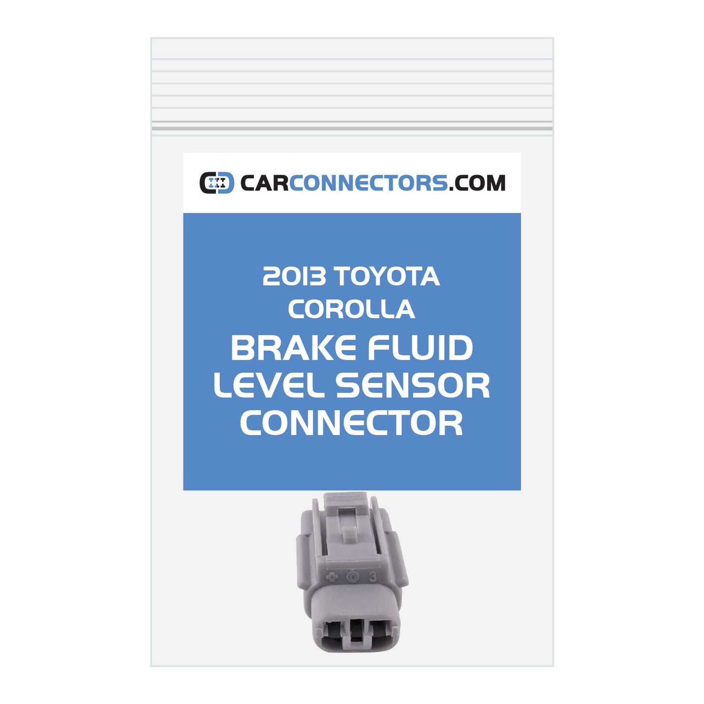 Brake Fluid Level Sensor Connector for 2013 Toyota Corolla