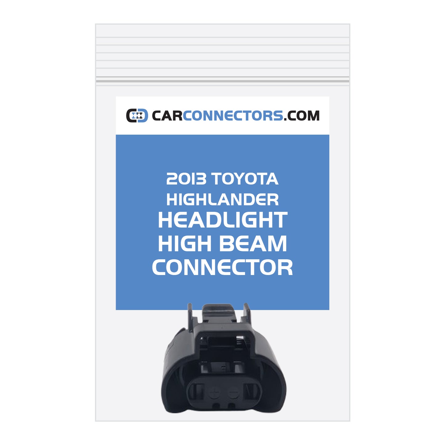 Headlight High Beam Connector for 2013 Toyota Highlander