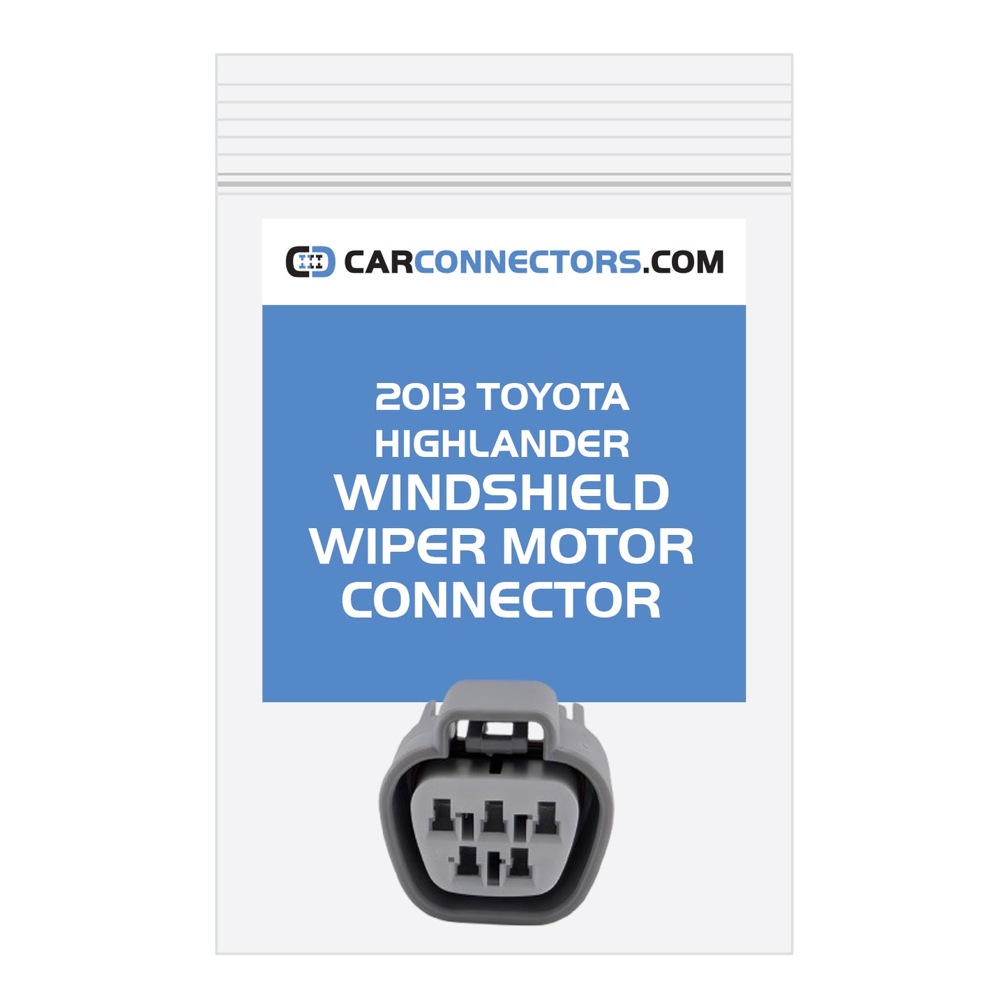 Windshield Wiper Motor Connector for 2013 Toyota Highlander