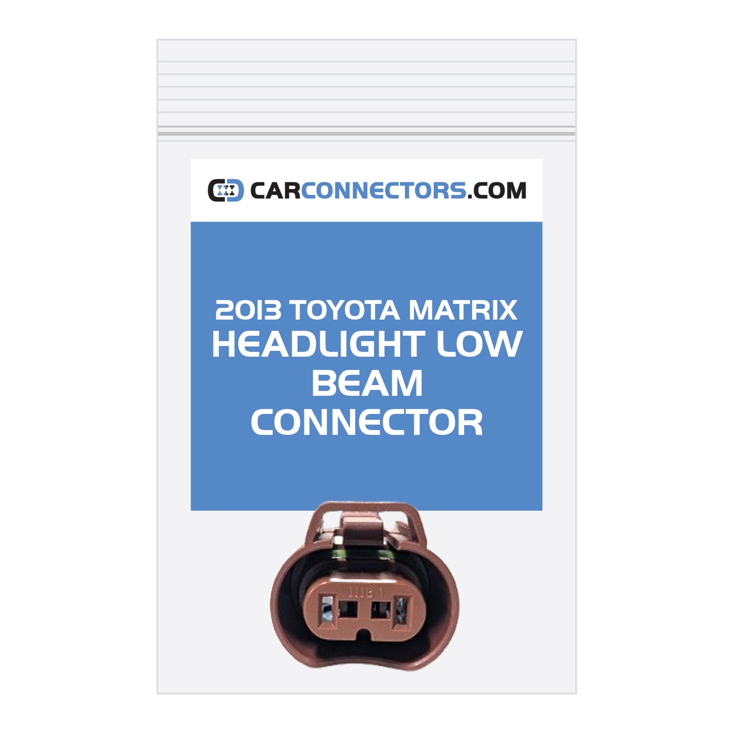 Headlight Low Beam Connector for 2013 Toyota Matrix