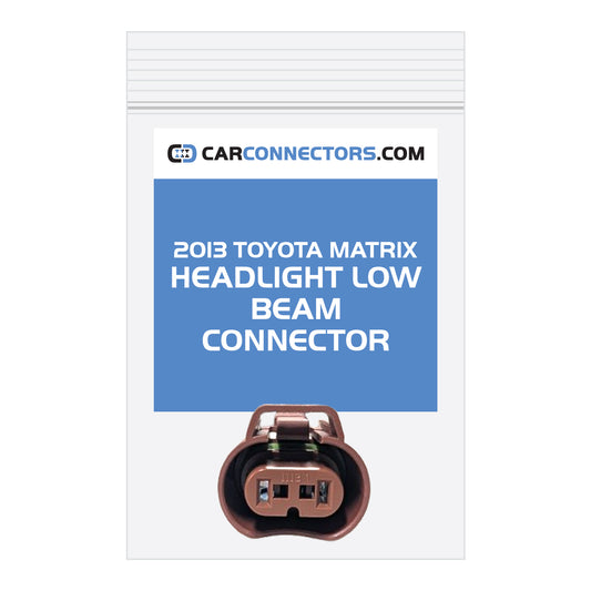 Headlight Low Beam Connector for 2013 Toyota Matrix