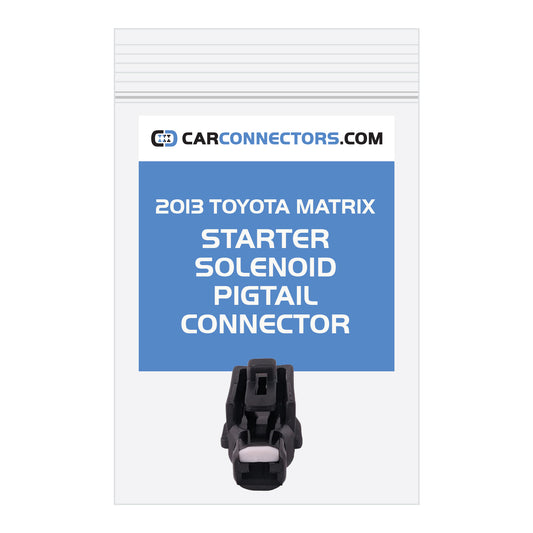 Starter Solenoid Pigtail Connector for 2013 Toyota Matrix