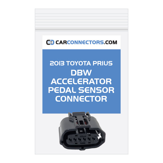 DBW Accelerator Pedal Sensor Connector for 2013 Toyota Prius