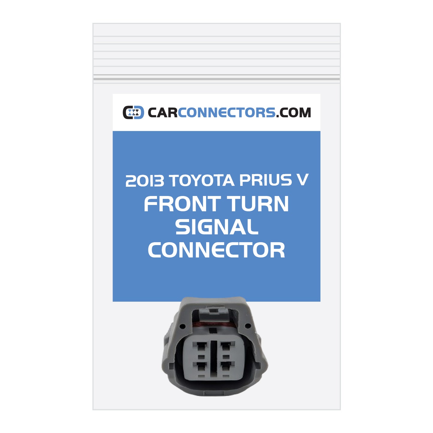 Front Turn Signal Connector for 2013 Toyota Prius V