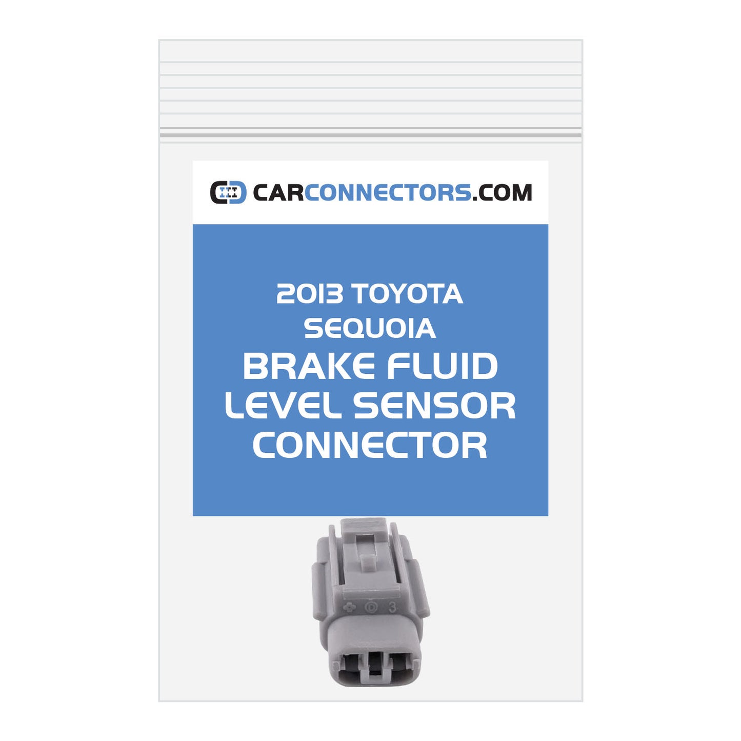 Brake Fluid Level Sensor Connector for 2013 Toyota Sequoia