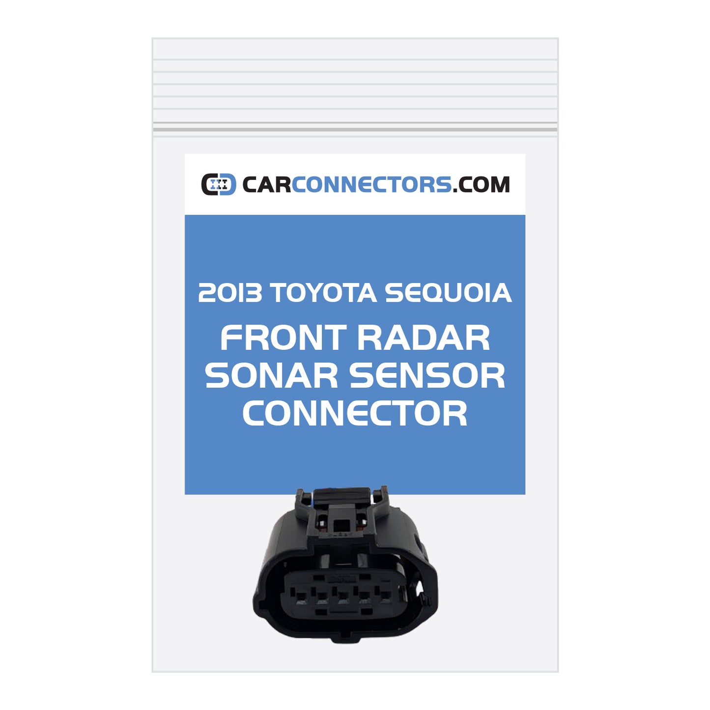 Front Radar Sonar Sensor (Version B) Connector for 2013 Toyota Sequoia