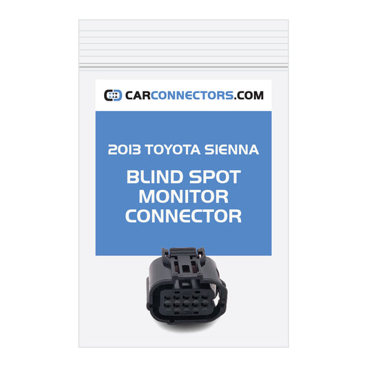 Blind Spot Monitor Connector for 2013 Toyota Sienna