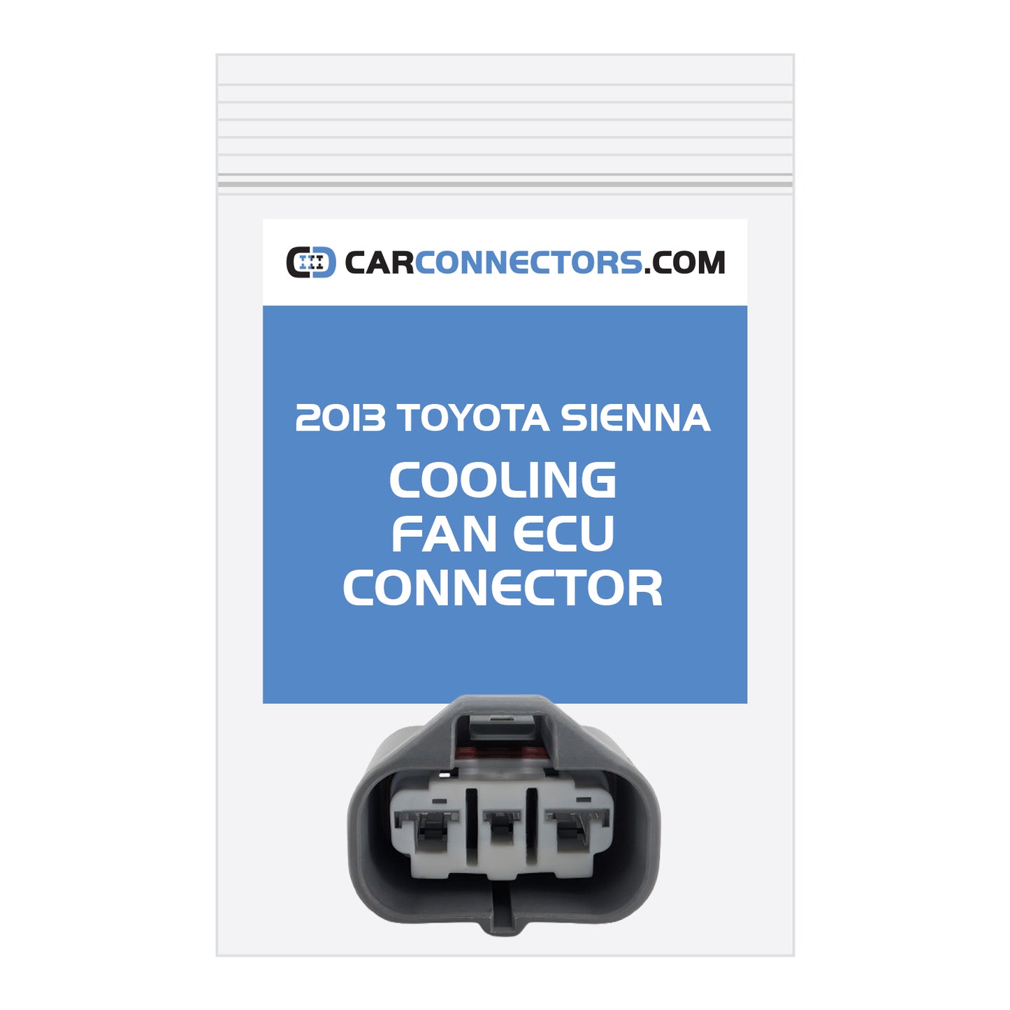 Cooling Fan ECU Connector for 2013 Toyota Sienna