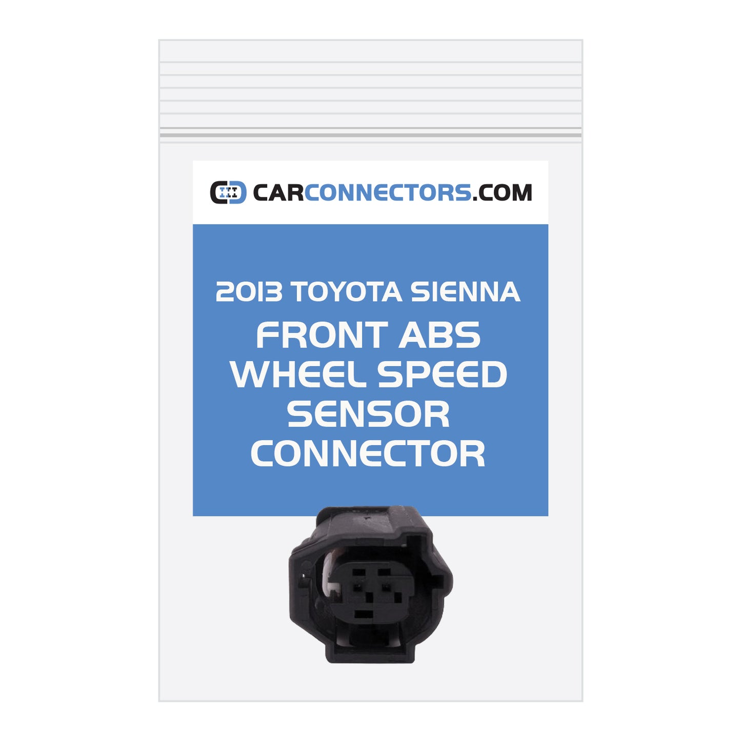 Front ABS Wheel Speed Sensor Connector for 2013 Toyota Sienna