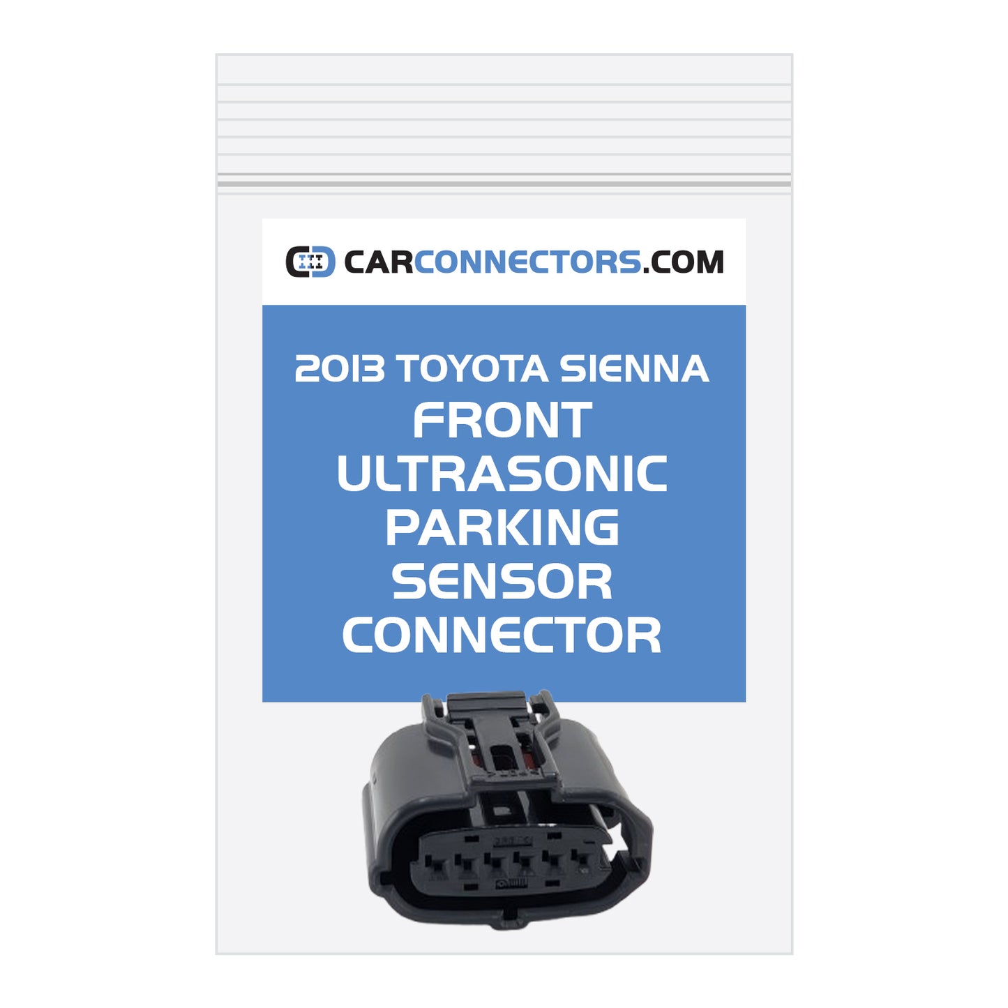 Front Ultrasonic Parking Sensor Connector for 2013 Toyota Sienna